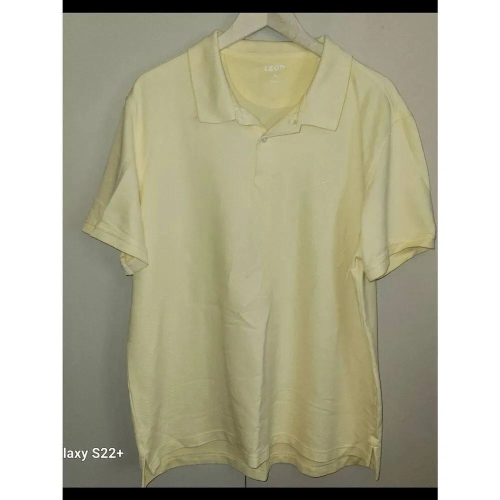 M47 Izod Yellow Men's Polo Shirt